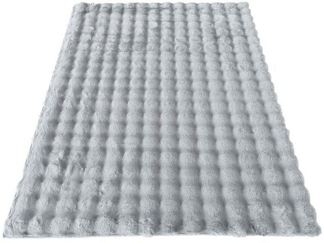 Dywan pluszowy szary