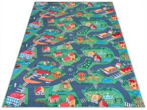 Dywan dla dziecka miasto
